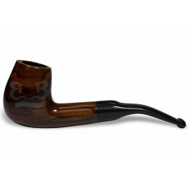 Cachimbo Bertoldi Elite Resina Natural Curvo Peça Única
